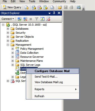 DATABASE MAIL IS NOT WORKING IN SQL SERVER visual data 3